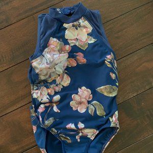 Balera Metallic Floral Dance Leotard